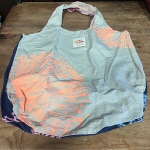 NWOT Kealopiko All Aloha Fabric Reusable Tote Bag